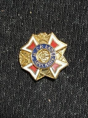 Vintage VFW Ladies Auxiliary Lapel Pin